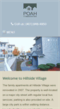 Mobile Screenshot of hillsidevillage-apartments.com